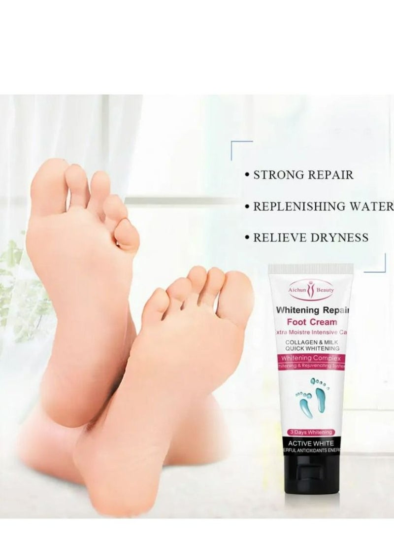 Aichun beauty Whitening repair foot cream 100 g  - Image 2