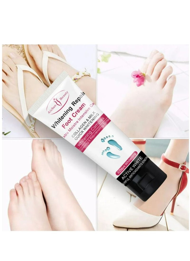 Aichun beauty Whitening repair foot cream 100 g  - Image 4