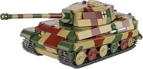 COBI Historical Collection PzKpfw VI B Tiger II Konigstiger Tank Building Set 500 Pieces - Image 1
