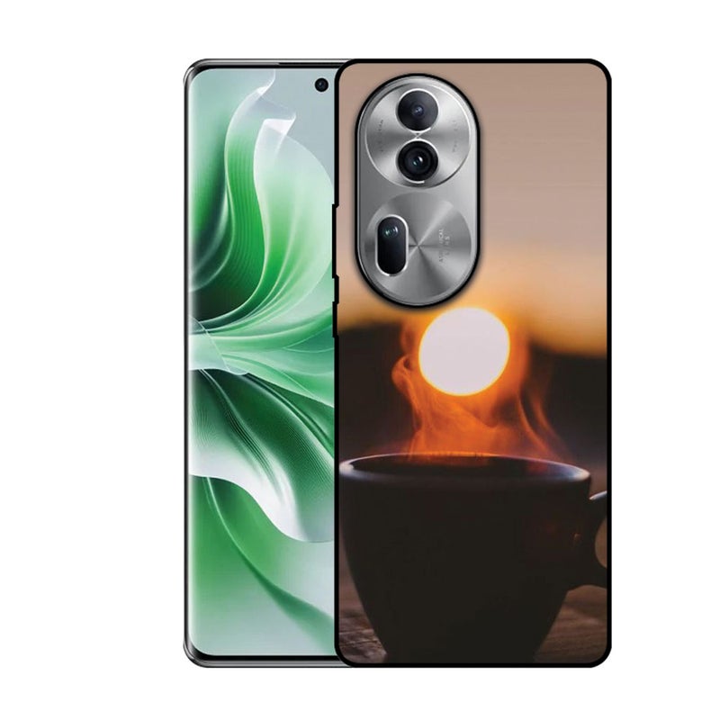 EYE CATCH Printed Protective Case Cover For Oppo Reno 11-  Rising - Image 1