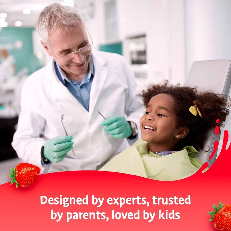 Aquafresh معجون أسنان أكوافريش باو باترول سبلش بنكهة الفراولة 75 مل للأطفال من عمر 38 سنة - Image 4