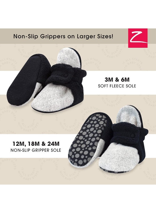 Zutano Zutano Unisex Fleece Baby Booties  - Image 2