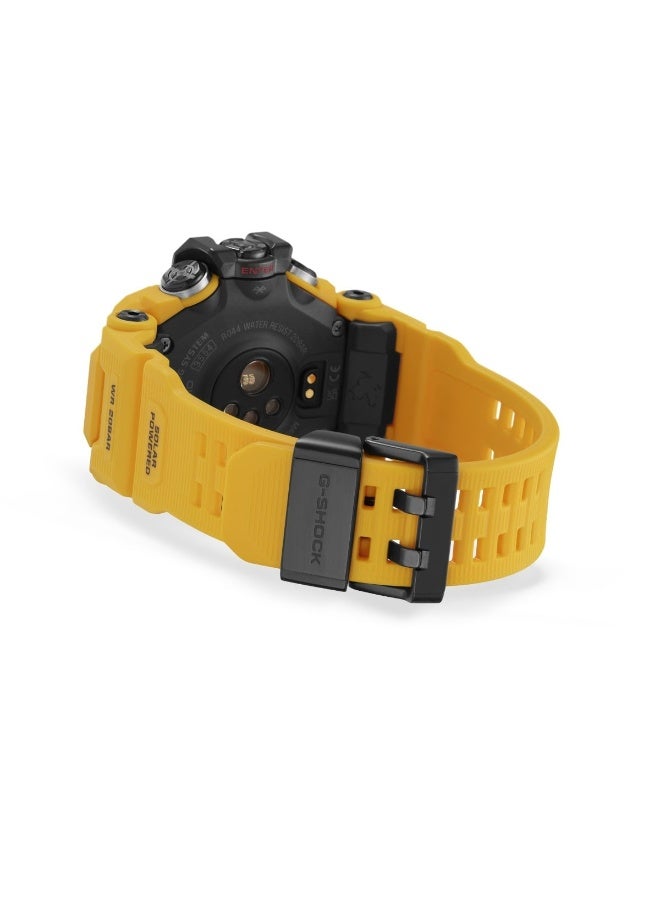 كاسيو ساعة كاسيو ماستر أوف جي رانجمان GPR-H1000-9D تعمل بالطاقة الشمسية، مزودة بنظام تحديد المواقع العالمي (GPS) - لون أصفر - Image 3