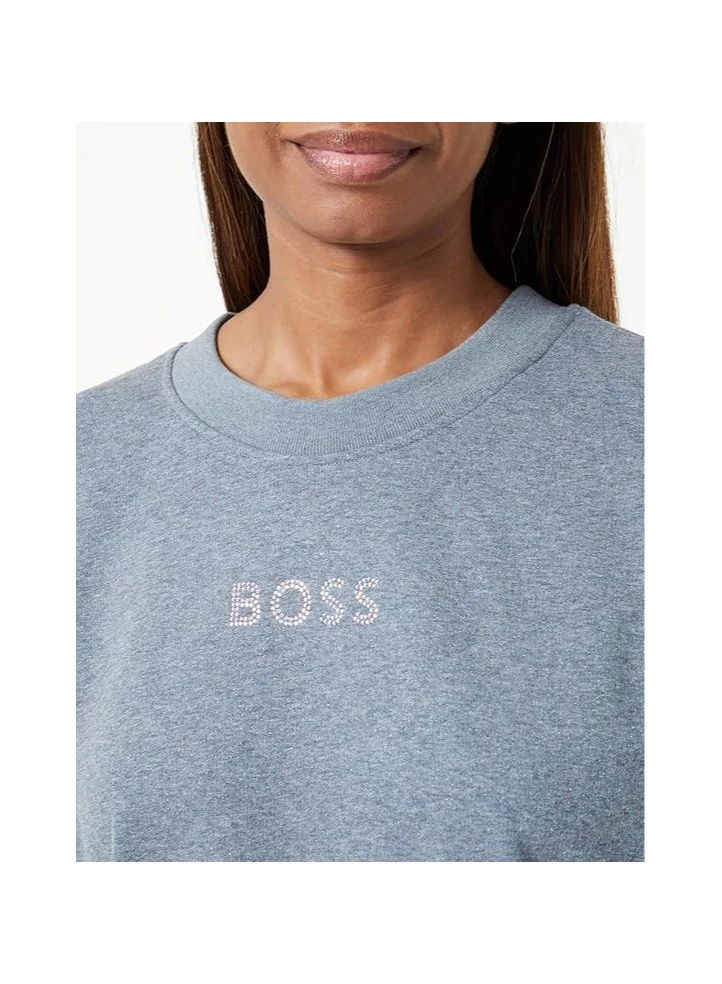 BOSS Logo Knitted Sweatshirt