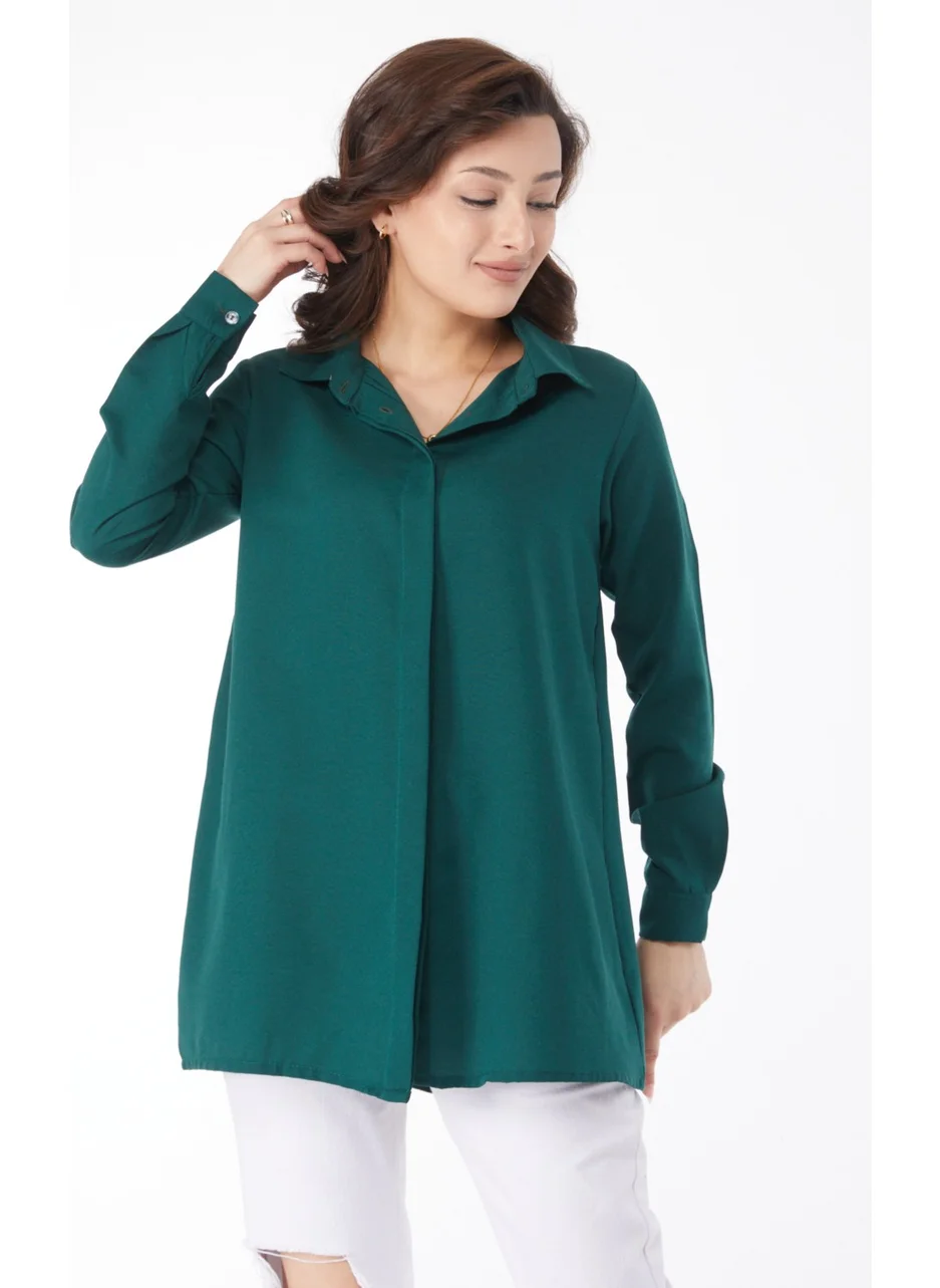 Tofisa 13129-ZUMRUT Shirt