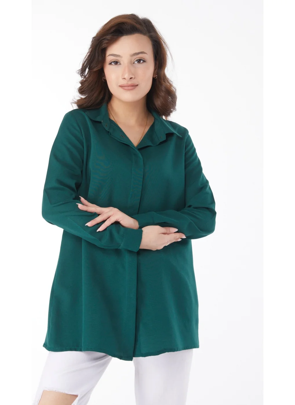 Tofisa 13129-ZUMRUT Shirt