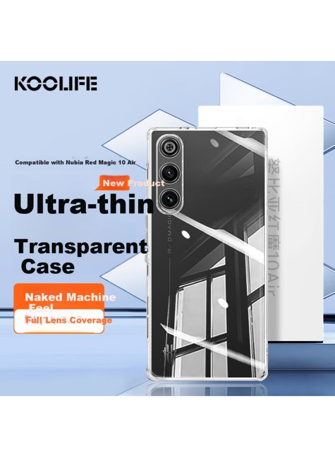 Koolife Transparent Soft Case For Nubia Red Magic 10 Air Gaming Phone