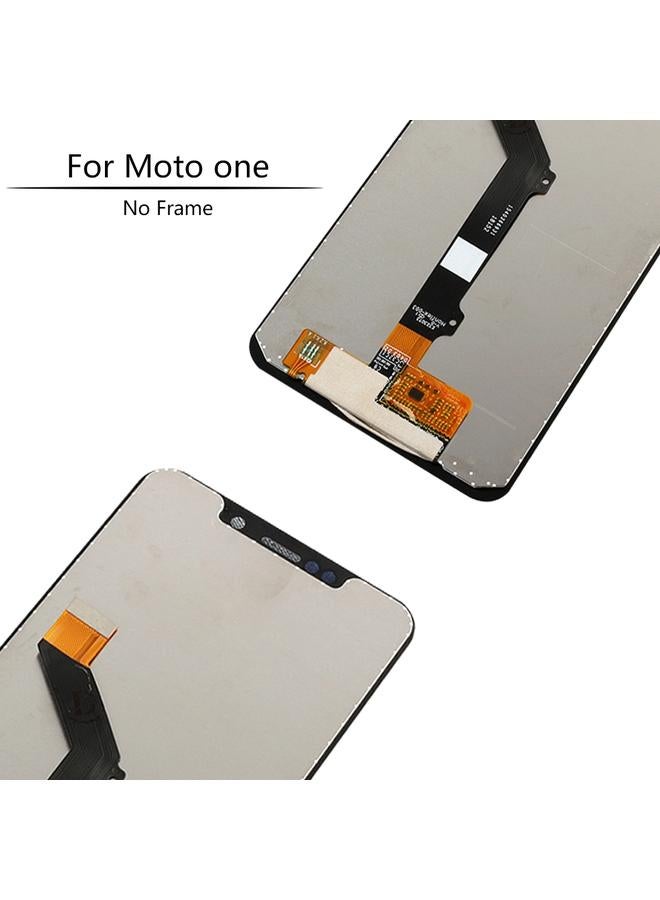erorex Replacement TFT LCD Screen for Motorola One P30 Play with Digitizer Full Assembly Black - Image 5