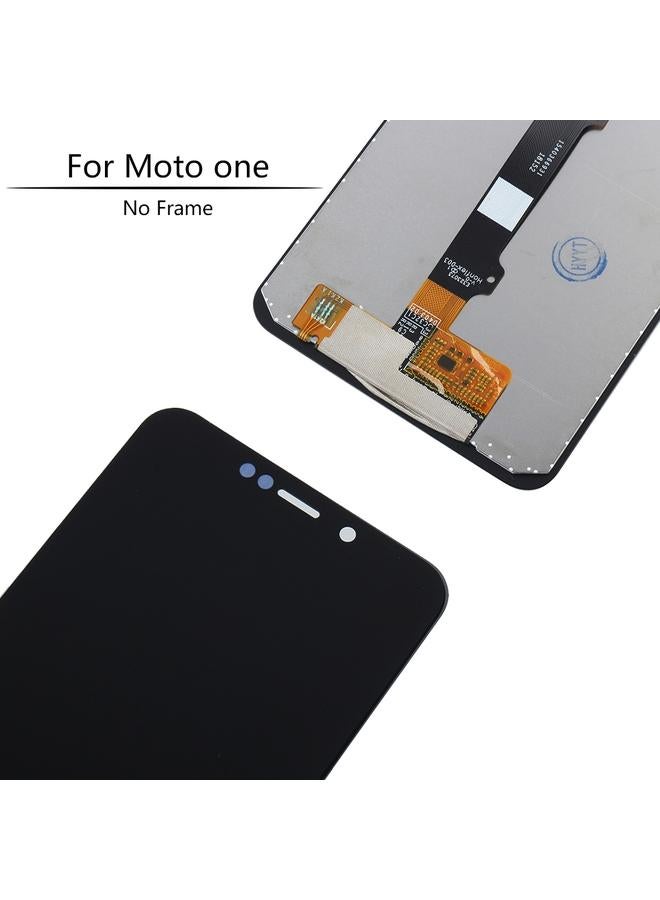 erorex Replacement TFT LCD Screen for Motorola One P30 Play with Digitizer Full Assembly Black - Image 4