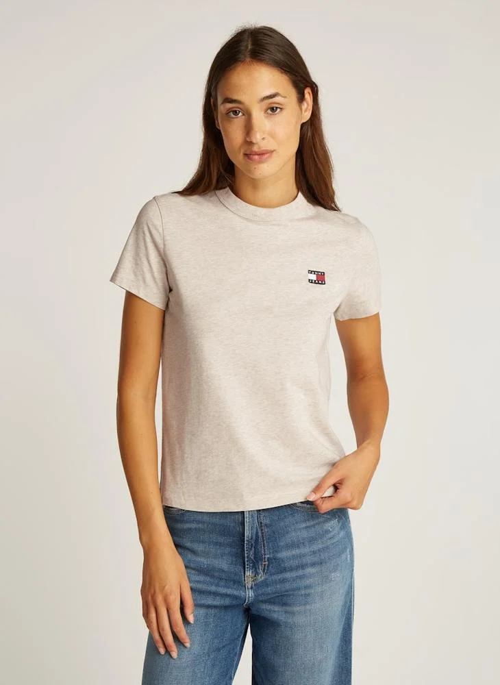 TOMMY JEANS Crew Neck Logo T-Shirt