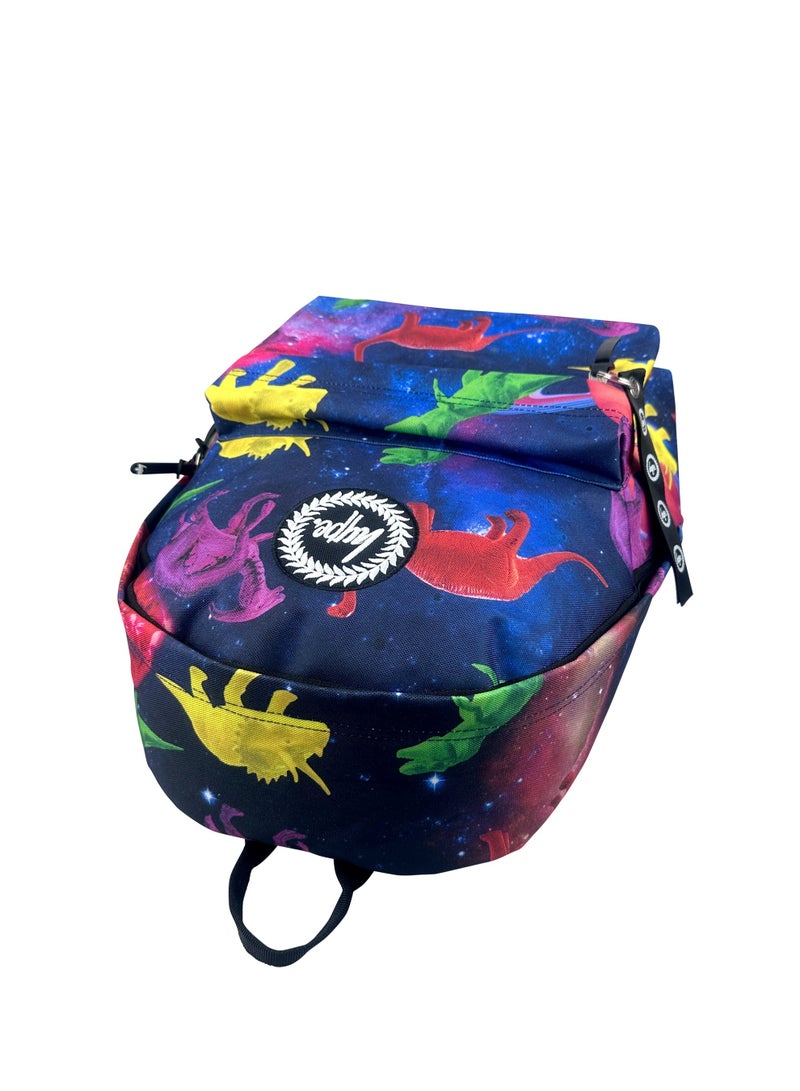 JUST HYPE Iconic Backpack - Multi Space Dinosaurs - Image 5