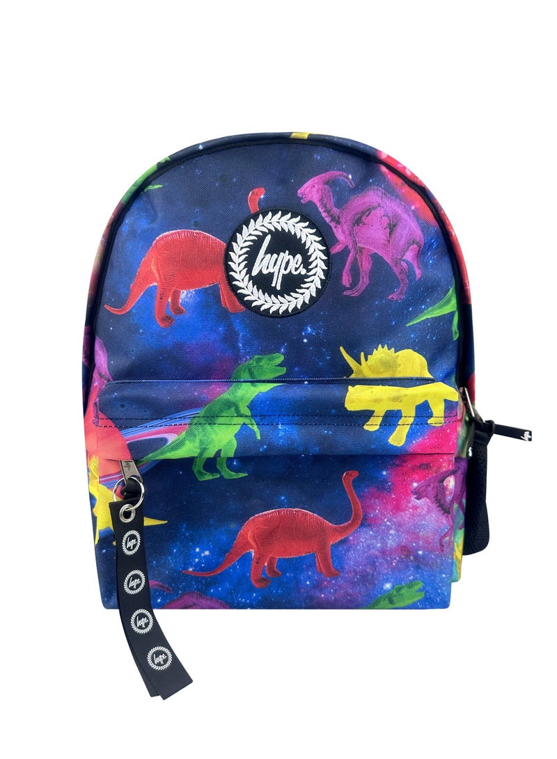 JUST HYPE Iconic Backpack - Multi Space Dinosaurs - Image 1