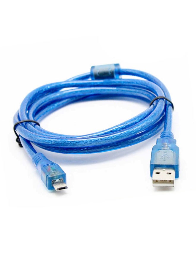 0.3 Meters All Copper Transparent Micro Data Line V8 Android Am To Microusb Line Camera Mobile Phone Charging Line-Color:AM-MICRO Data Line 0.3 M-Length:0.3m 0.5m 1m 1.5m 3m 5m - Image 4