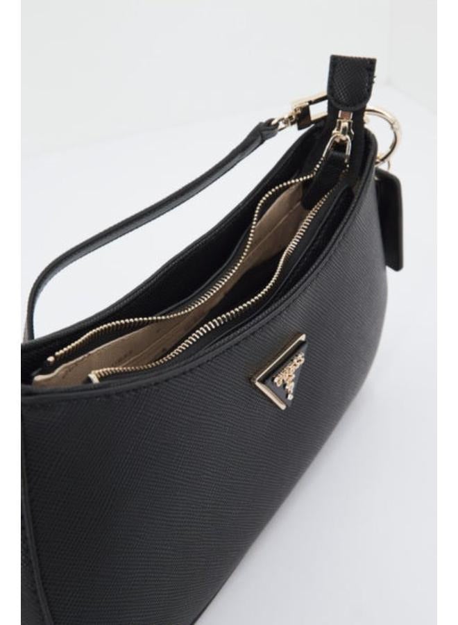 جس حقيبة كتف نسائية باللون الأسود من GUESS\BAGD003  - Image 2