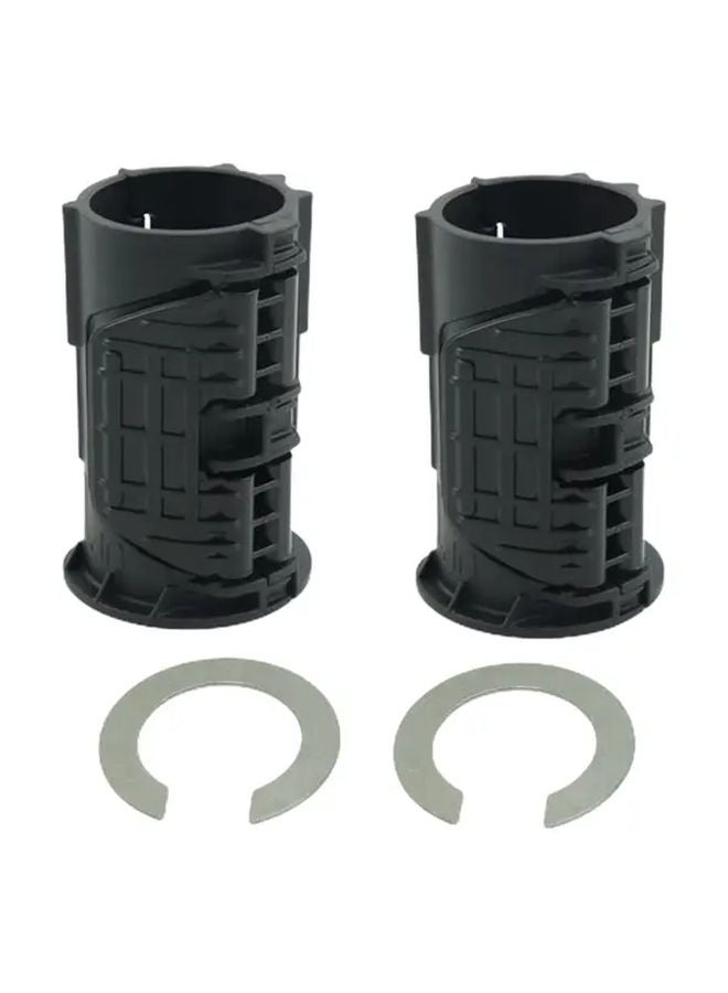 2pcs Quick Connect Faucet Base Snap Fit Design Tool Free Installation Durable Leak Proof - Image 1