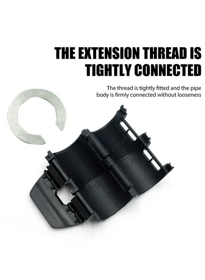 2pcs Quick Connect Faucet Base Snap Fit Design Tool Free Installation Durable Leak Proof - Image 5