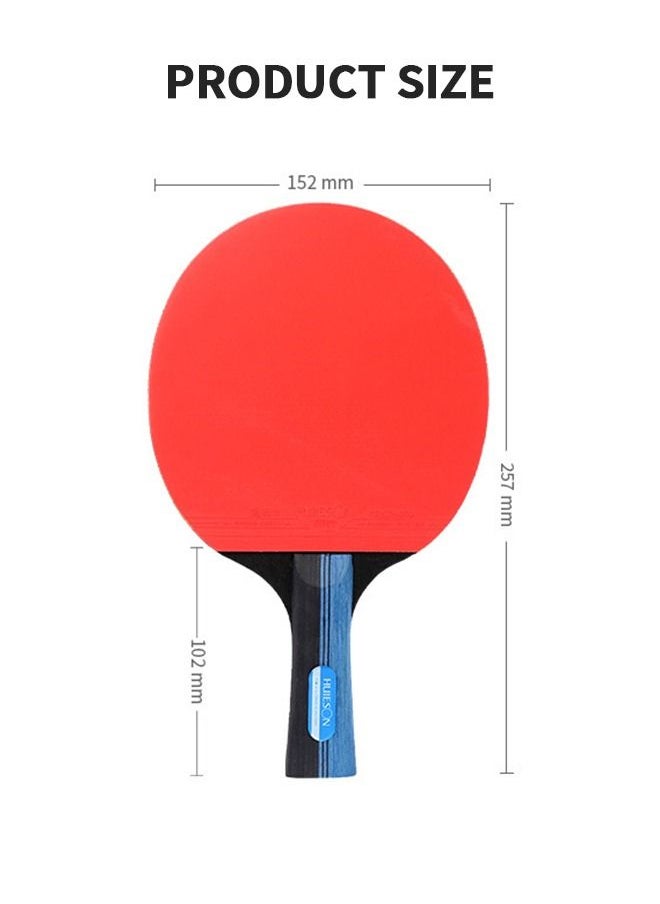 GROIC - Ping Pong Paddles Set - High-Performance Table Tennis Sets with 2 Premium Table Tennis Rackets, 3 Game Ping Pong Balls & Portable Compact Storage Bag - Image 1