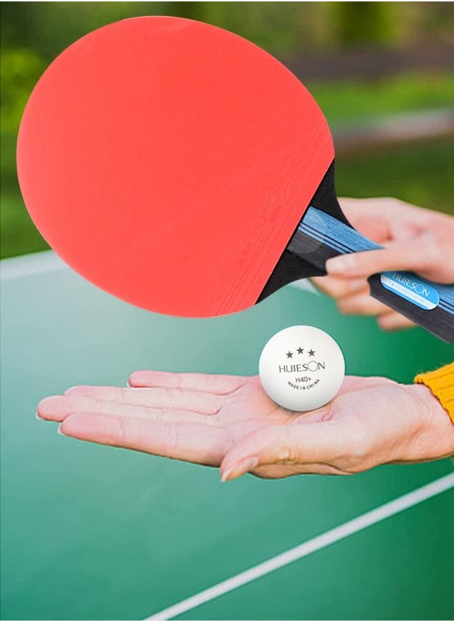 GROIC - Ping Pong Paddles Set - High-Performance Table Tennis Sets with 2 Premium Table Tennis Rackets, 3 Game Ping Pong Balls & Portable Compact Storage Bag - Image 1