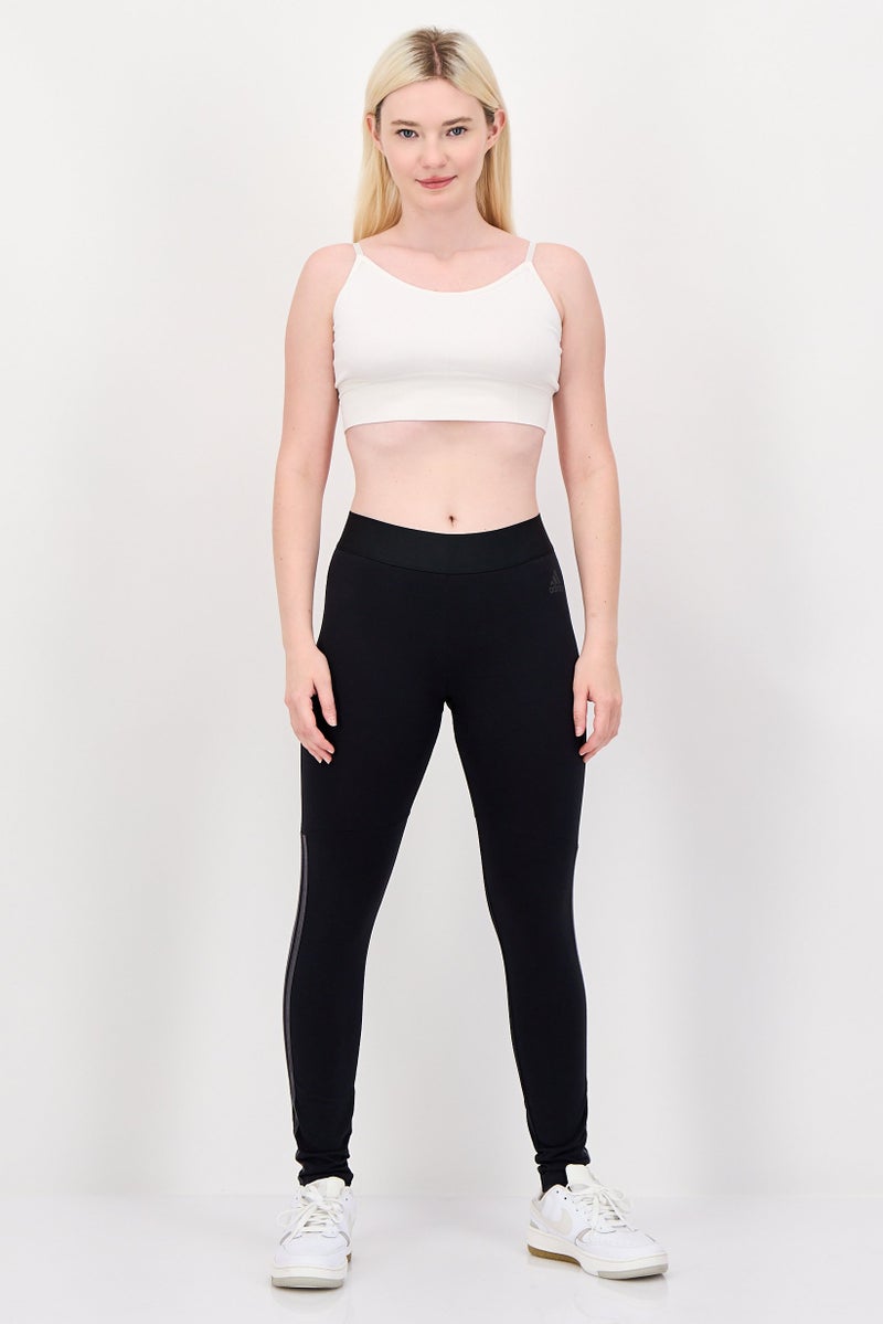 Adidas Women Tight Fit Training Leggings, Black - Image 2