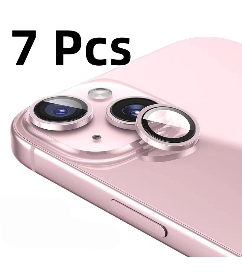 7 Pieces Light Blue Camera Lens Protector Compatible With iPhone 13 13 Mini 12 Pro Max And More Models - Image 5