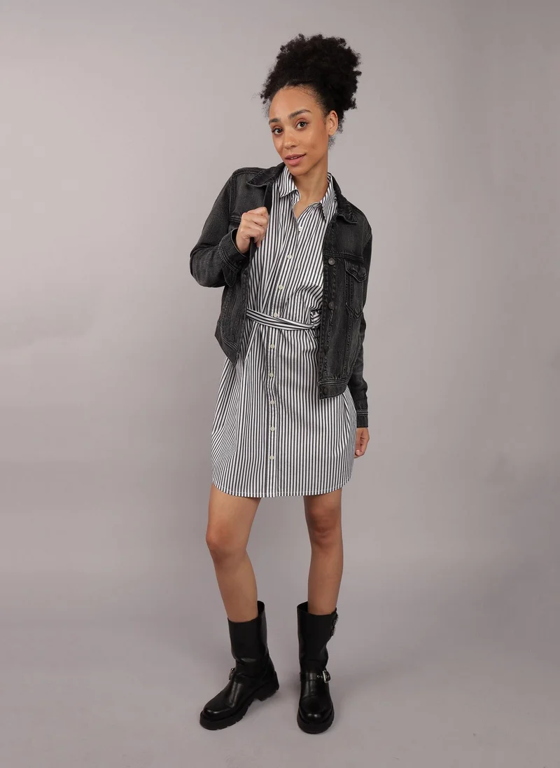 American Eagle Pocket Detailed Strigid Denim Jacket