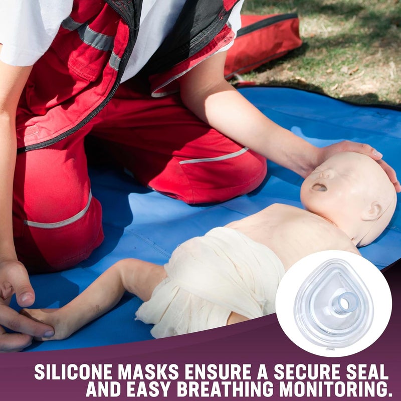 Kemp USA مجموعة كمب الولايات المتحدة الأمريكية للإسعافات الأولية للبالغين والرضع مع قناع CPR 10 - Image 3