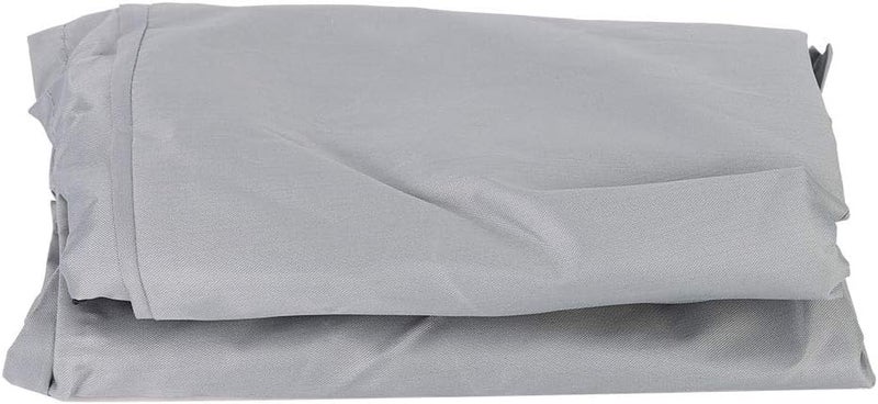 Outdoor Electric Generator Cover, Generator , Heavy Duty 210D Polyester Taffeta with Tear , Wind Rain for Garden Patio Use, Includes Storage (Gray) - Image 5