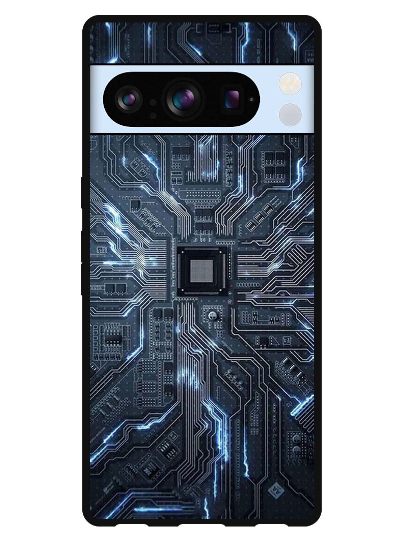 Theodor Protective Case Anti Scratch Shock Proof Bumper Cover For Google Pixel 8 Pro Hardware Circuit - Image 1