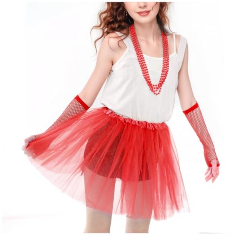 Lystaii 1 PC Tutu Skirt Tulle Laye Tutu Skirt for Party Costume Birthday Running Accessories - Image 2