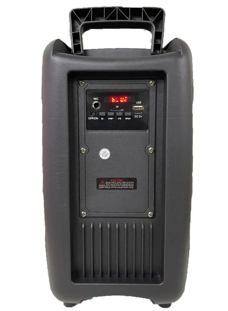 قريت نايس مكبر صوت لاسلكي يعمل بتقنية البلوتوث يحتوي على راديو FM , مدخل ذاكرة TF ,مدخل USB , مدخل ميكروفون AUX - Image 5