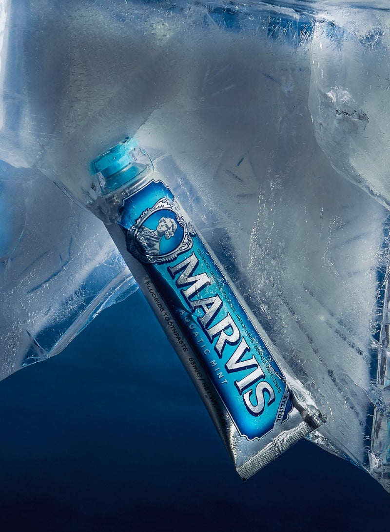 Marvis Aquatic Mint Toothpaste 85 ml - Image 3