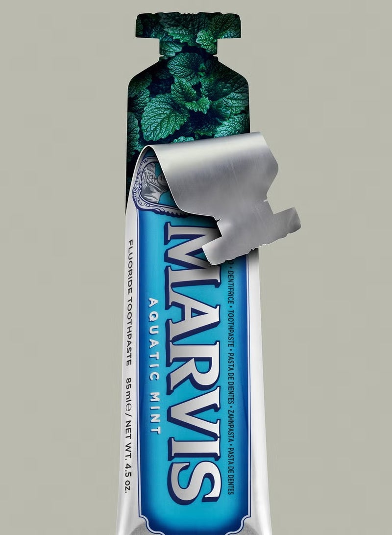 Marvis Aquatic Mint Toothpaste 85 ml - Image 4