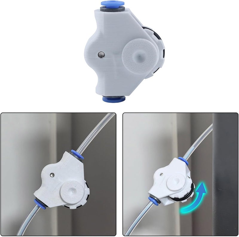 Easy Installation Manual Feeder and Filament Catcher Filament Tube Expansion for 3D Printer Accessories ABS Part Feed - Image 2