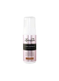 Loving Tan Loving Tan 2 HR Express Mousse, Dark- Streak Free, Natural looking, Professional Strength Sunless Tanner - Up to 5 Self Tan Applications per Bottle, Cruelty Free, Naturally Derived DHA - 4 FL Oz 