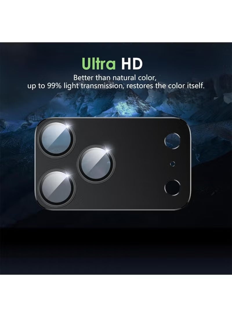 JAJEEK Shield Your iPhone 17 Pro Max Camera – Anti-Scratch Lens Protector with Black Circle Design, Case Friendly & Easy Installation for Crystal Clear Shots - Image 2