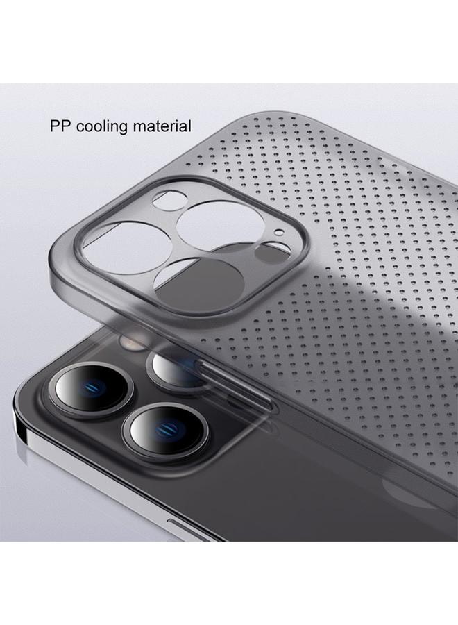 S-TOP Case For iPhone 13 Honeycomb Hollow Heat Dissipation Phone Case - Image 5