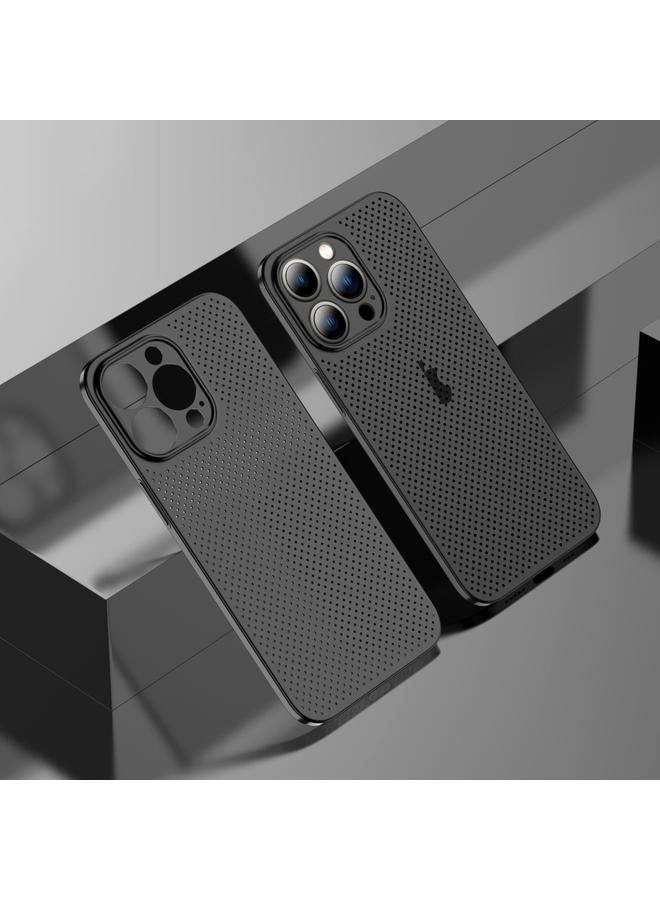 S-TOP Case For iPhone 13 Honeycomb Hollow Heat Dissipation Phone Case - Image 2