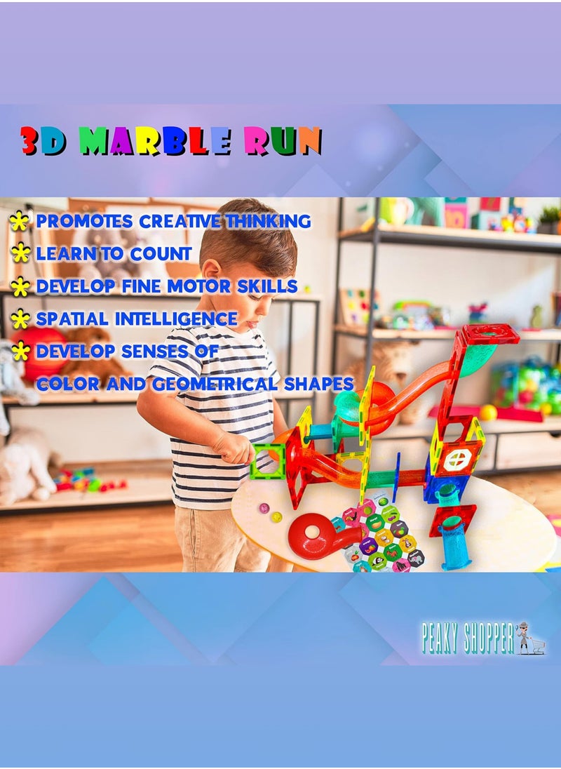 128 pcs magnetic tiles for kids,  stem approved educational magnetic blocks, 3d montessori toys for boys girls, constructing structures shapes building sets for brain activity & creativity - pzsku/ZF13154399C3CD975CF14Z/45/_/1739261729/0afdce87-d400-4415-8de6-dd39d2fe5ffa