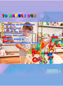 PEAKY KIDS 128 pcs magnetic tiles for kids,  stem approved educational magnetic blocks, 3d montessori toys for boys girls, constructing structures shapes building sets for brain activity & creativity  - Image 5