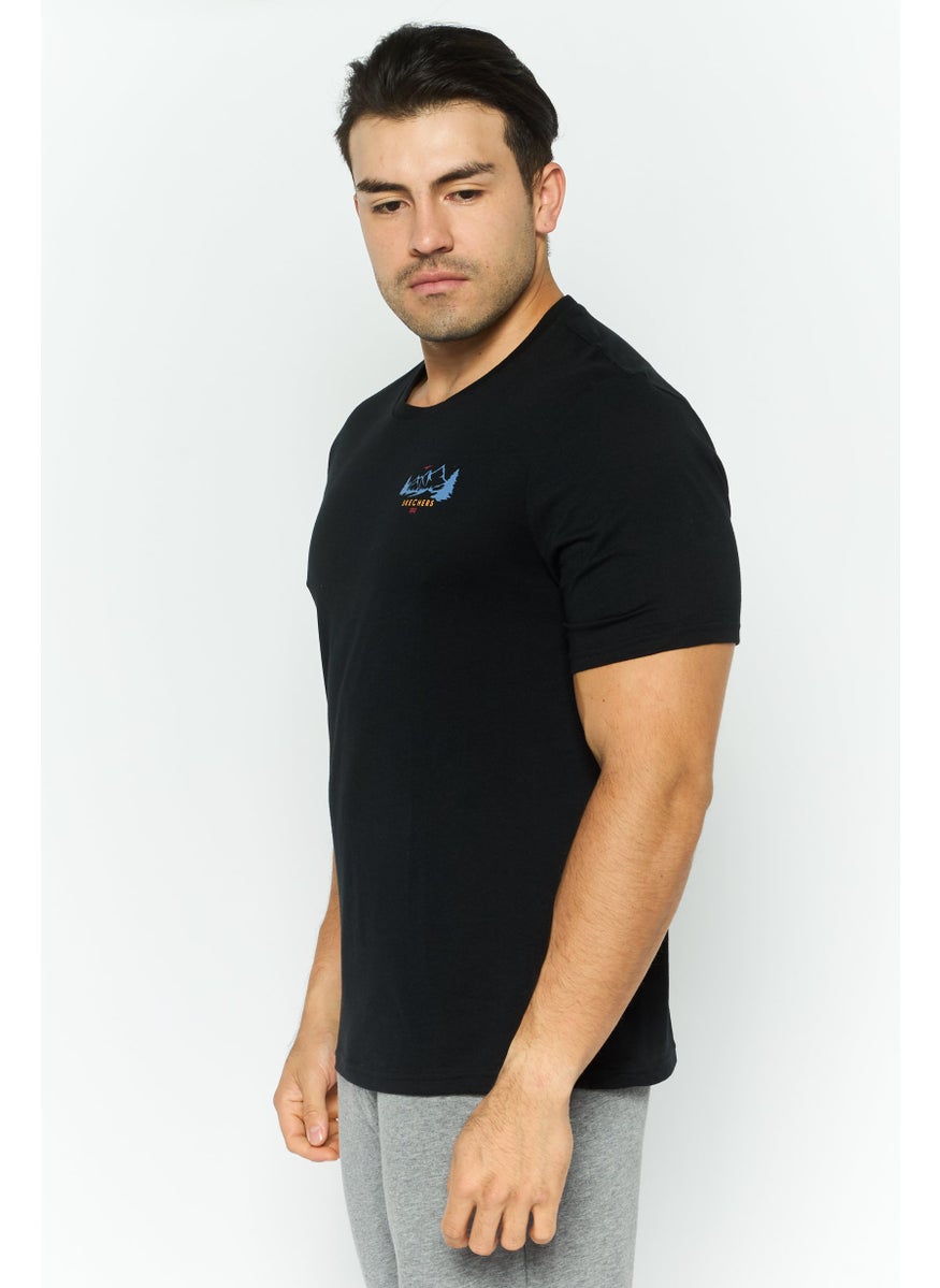 Men Sportswear Fit Short Sleeve Outdoor T Shirt, Black - pzsku/ZF1316C7DC375F8B9D9A9Z/45/_/1737643020/3b7dc9ff-09d9-4257-97eb-5e82410034f2