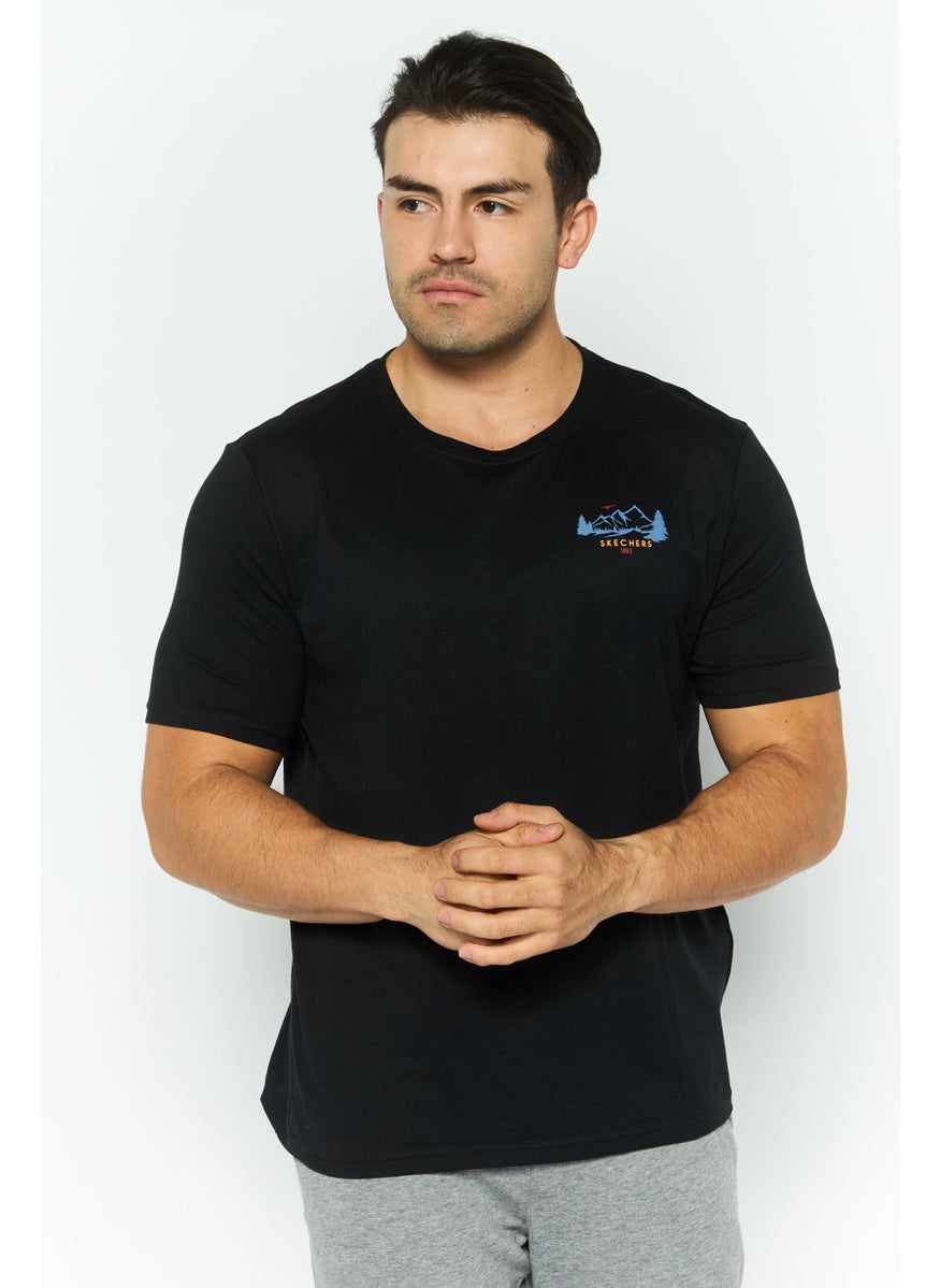 Men Sportswear Fit Short Sleeve Outdoor T Shirt, Black - pzsku/ZF1316C7DC375F8B9D9A9Z/45/_/1737643082/913d4a98-6831-4df1-989a-a99edf766a95