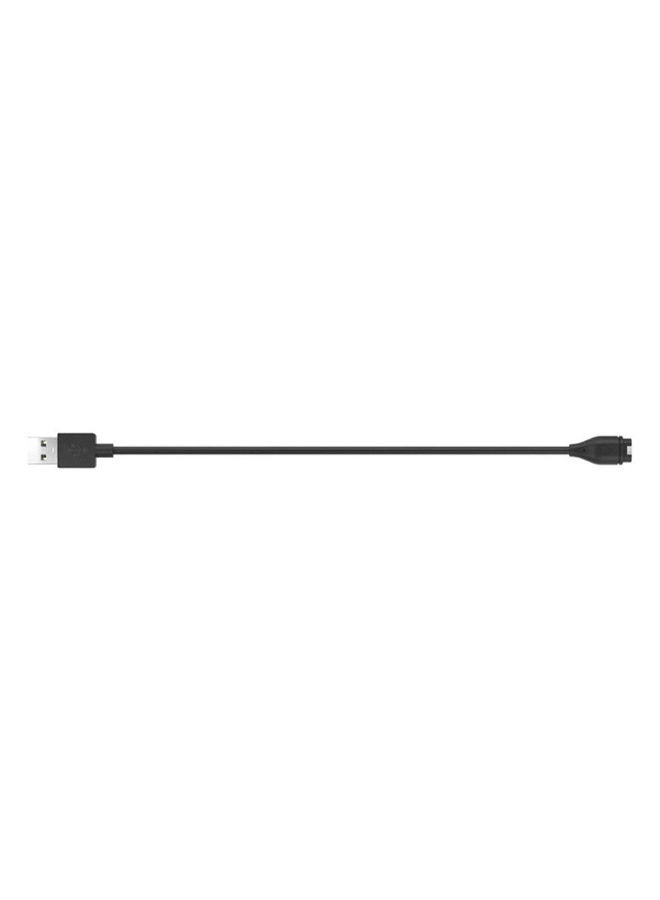 NIBEMINENT USB Data Sync Charging Cable For Garmin Fenix 5/5S/5X Black - Image 3