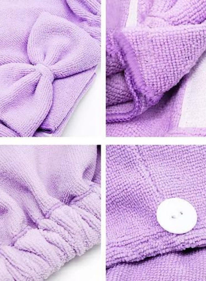 NIBEMINENT Super Absorbent Wrap Body Towel With Headband Set Multicolour 120x75centimeter - Image 2