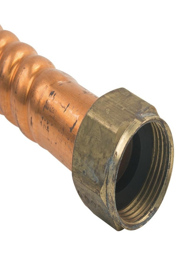 BrassCraft WB034-12N 3/4" FIP x 3/4" Nominal Male/Female Sweat x 12" Copper Water Heater Connector - Image 4