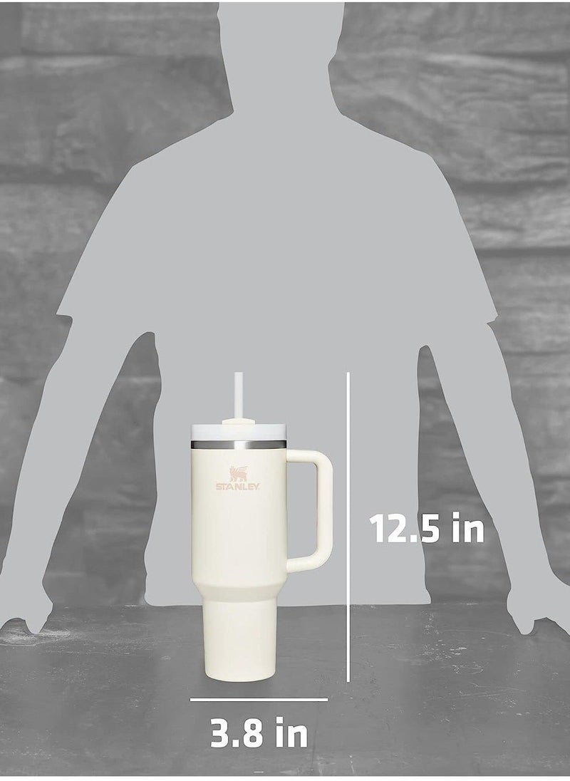 Stanley - Stanley Quencher H2.0 FlowState Stainless Steel Vacuum Insulated Tumbler with Lid and Straw for Water, Iced Tea or Coffee, Smoothie and More, 40 oz - Image 1