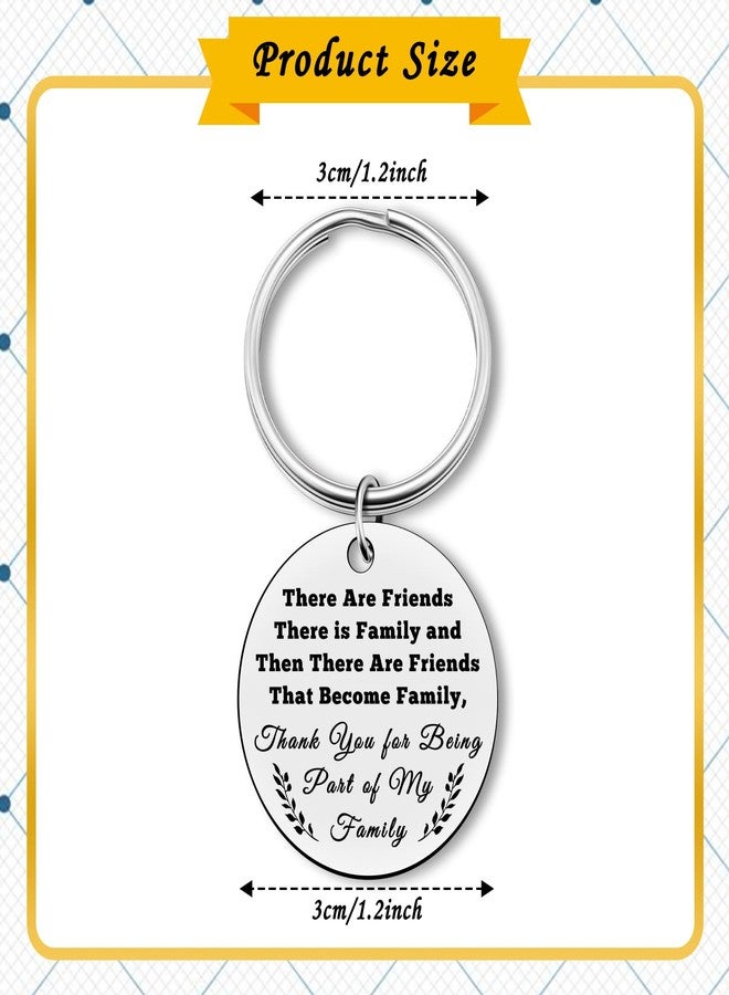 Jielahua 24PCS Funny Appreciation Gift Keychain Thank You Gift for Women Men Friends Mom Friendship Gifts for Friends Keyring Thanksgiving Day Present for Family Member Christmas Birthday - Image 2