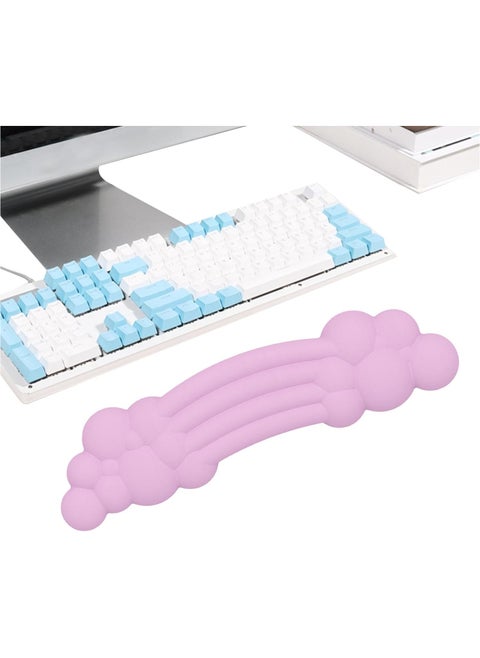 Cloud Pad Keyboard Wrist Rest Soft Memory Foam -Pink