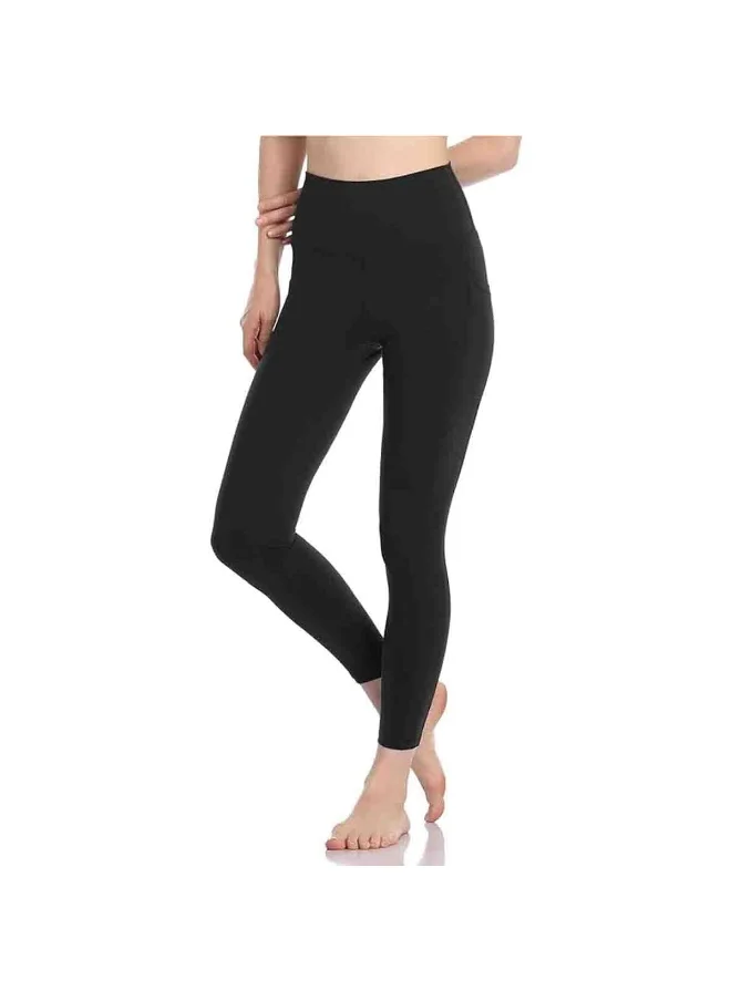 Caprisious Women's High Waisted Tummy Control Full Length Workout Leggings - Premium Activewear Yoga Pants, Athletic Sports Leggings for Gym, Running, and Fitness