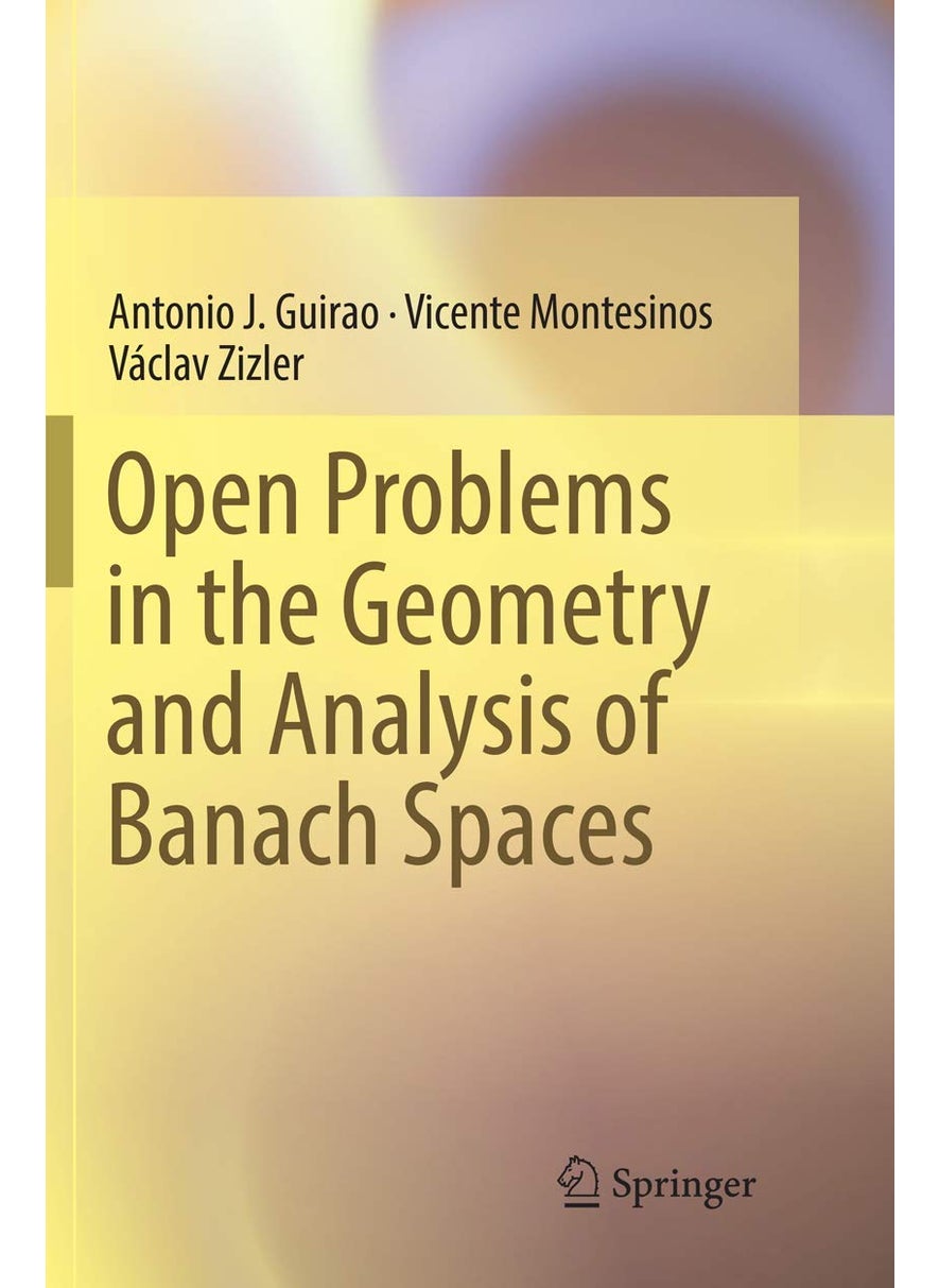 Open Problems in the Geometry and Analysis of Banach Spaces 