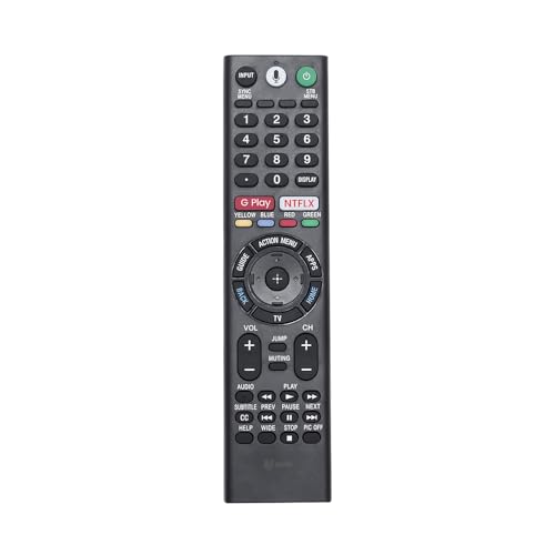 7-Seven 7 SEVEN® Compatible with Sony Bravia TV Remote RMF-TM300U RMF-TM310U Models Suitable for Smart 4K LED UHD OLED QLED Android Television with Bluetooth Voice Command - Pairing Must! - Image 1